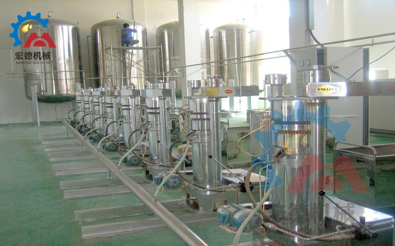 宏德液壓榨油機(jī)